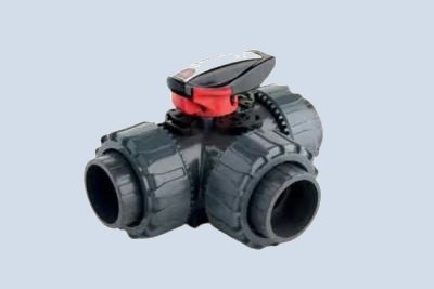 FIP 3-way True Union Ball Valve